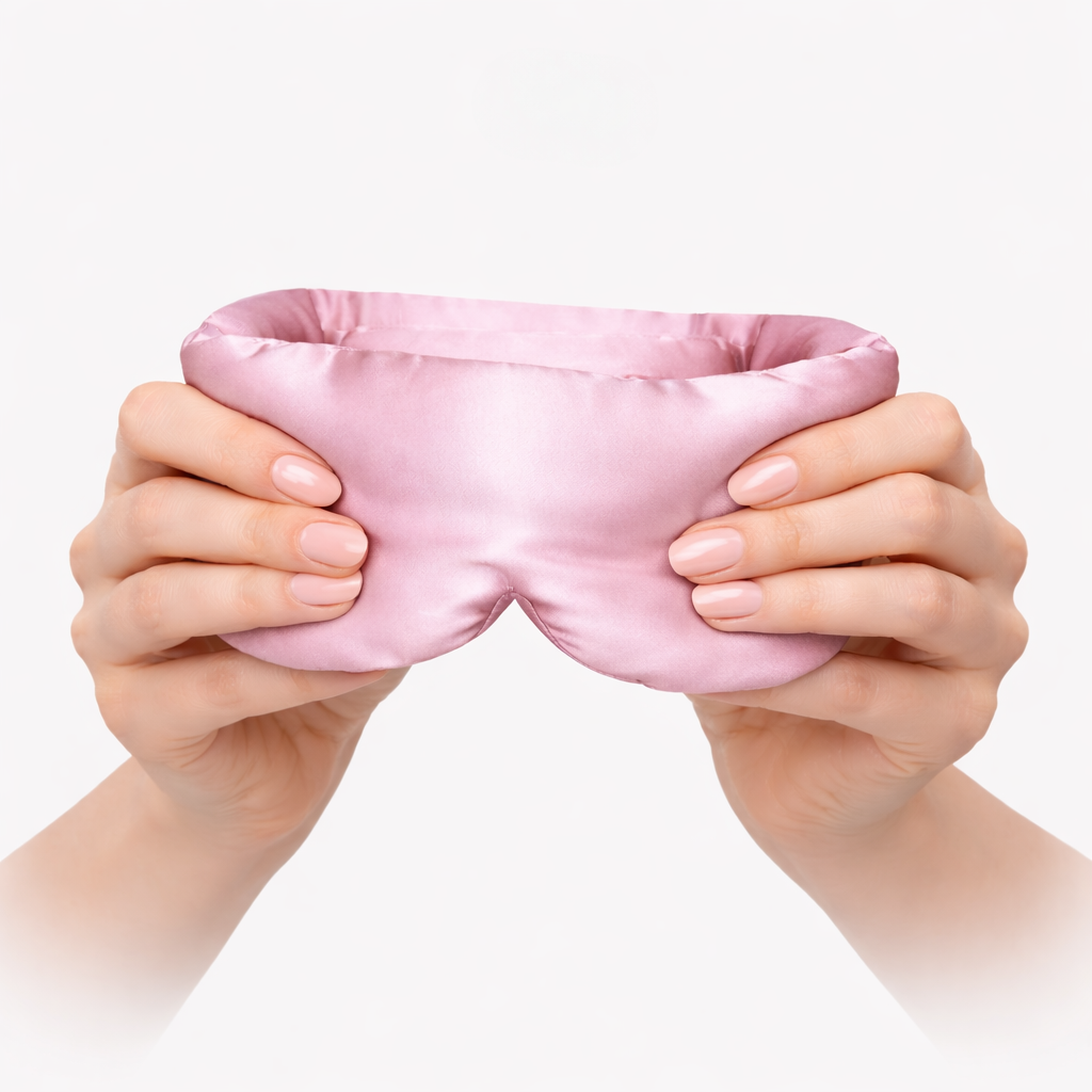 Seidenmaske für tiefen Schlaf